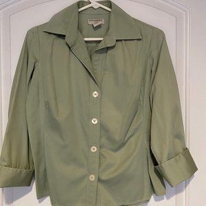 Banana Republic 3/4 sleeve button down shirt